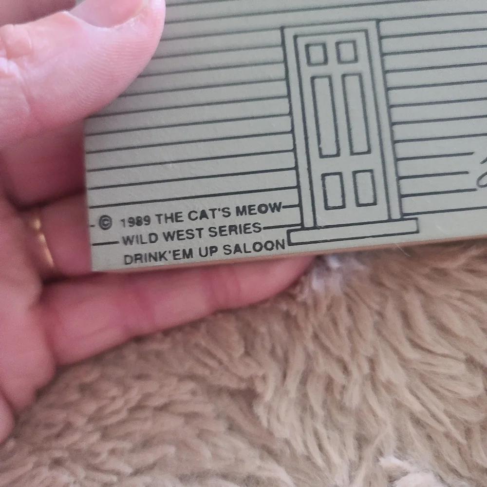 Cat's Meow Set Of 2, Wild West Series Vintage - Picture 3 of 8